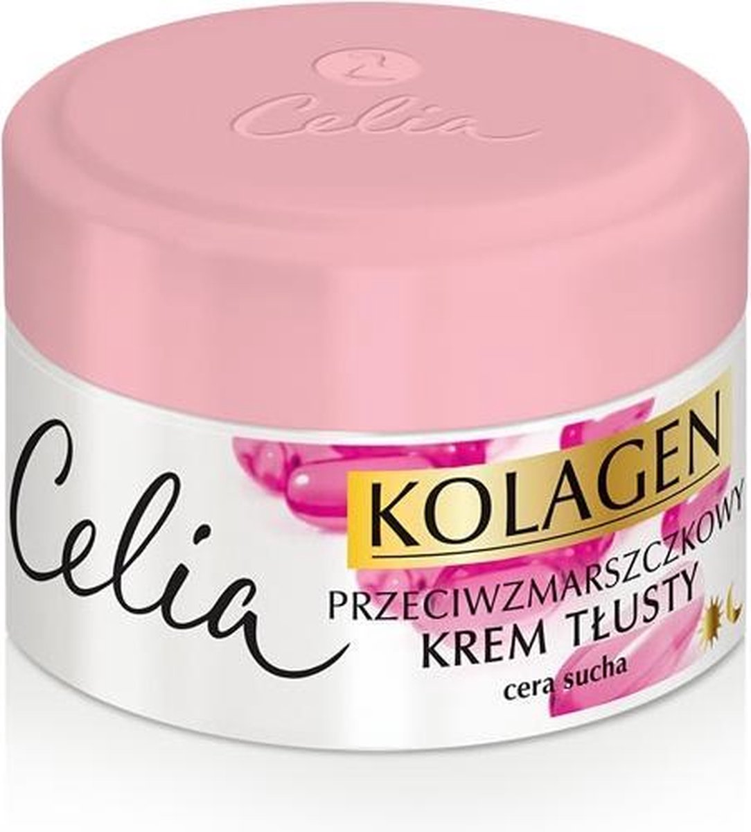 Celia - Collagen Anti-Wrinkle Cream Oily Face Vitamin A&E 50Ml