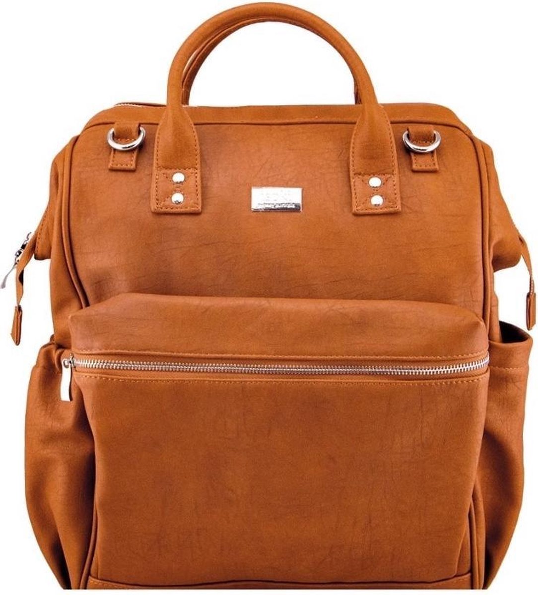 Isoki Luiertas Byron Backpack - Amber Tan Cognac