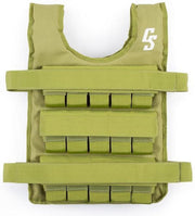 CAPITAL SPORTS Monstervest gewichtsvest 30 kg  voor uitbreiding van kracht- en duurtraining - Universeel geschikt - nylon