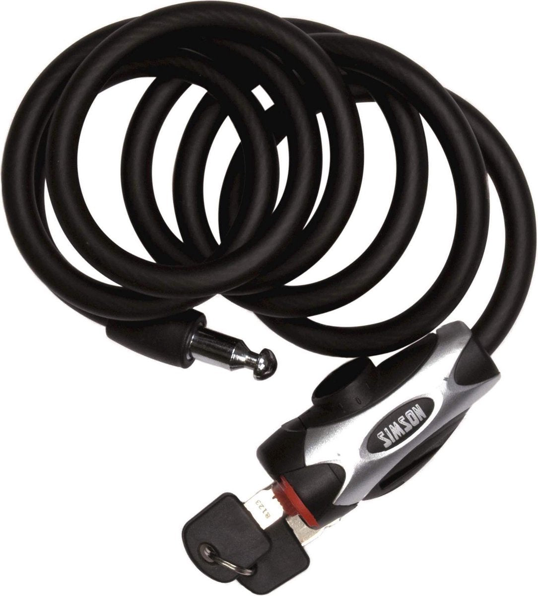 Simson Pro Size - Kabelslot - 180 cm - Zwart