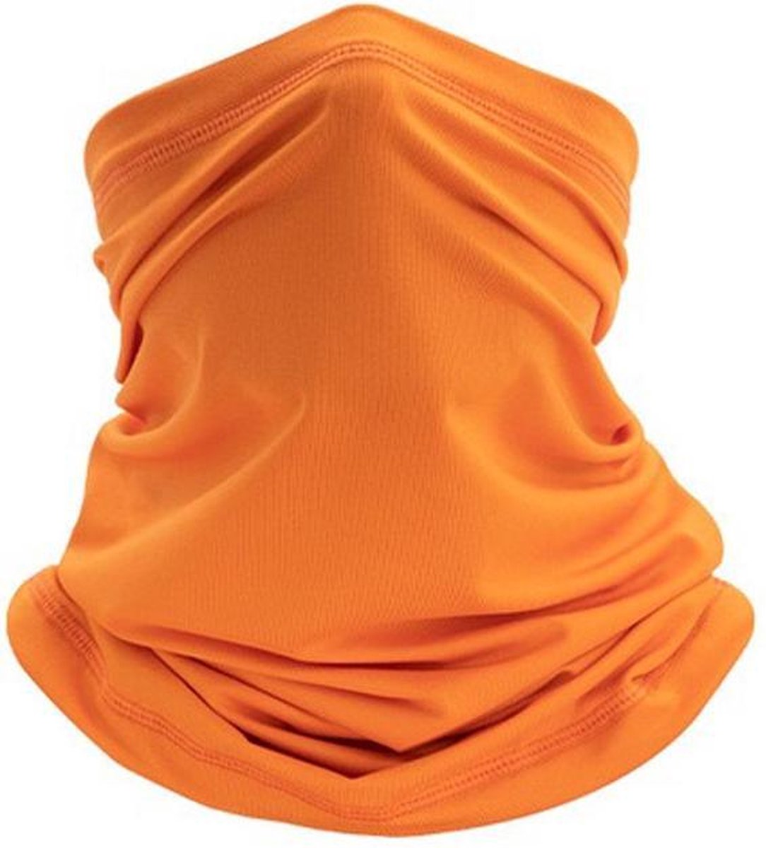 Mondbescherming Col Sjaal Bandana Hoofdband Spandex Fashion Sport UPF50 Oranje