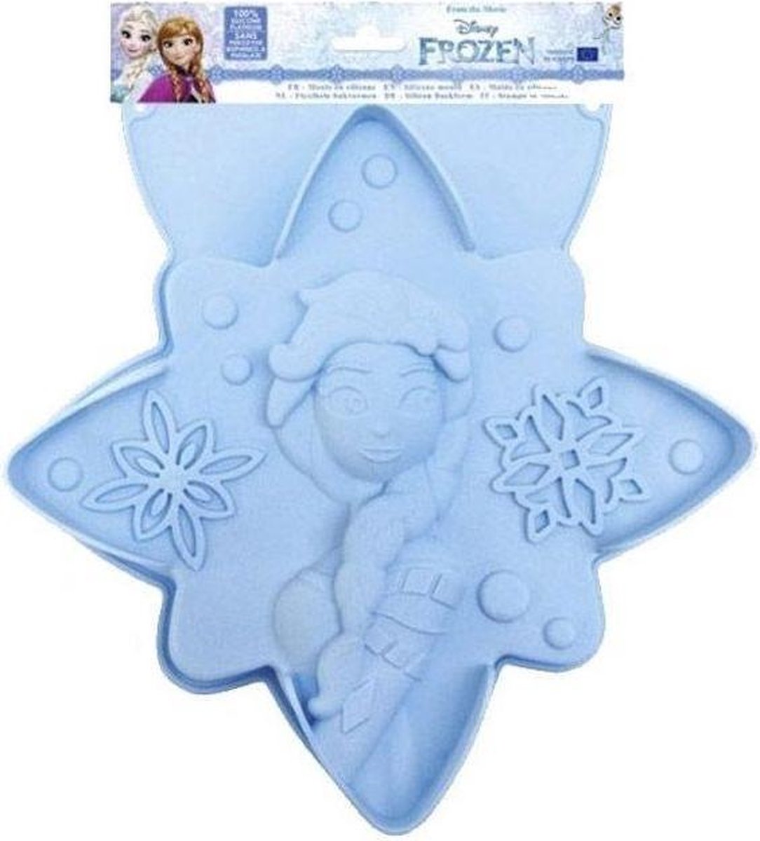 ScrapCooking Disney Frozen - Flexibele bakvorm 100% silicone 27cm
