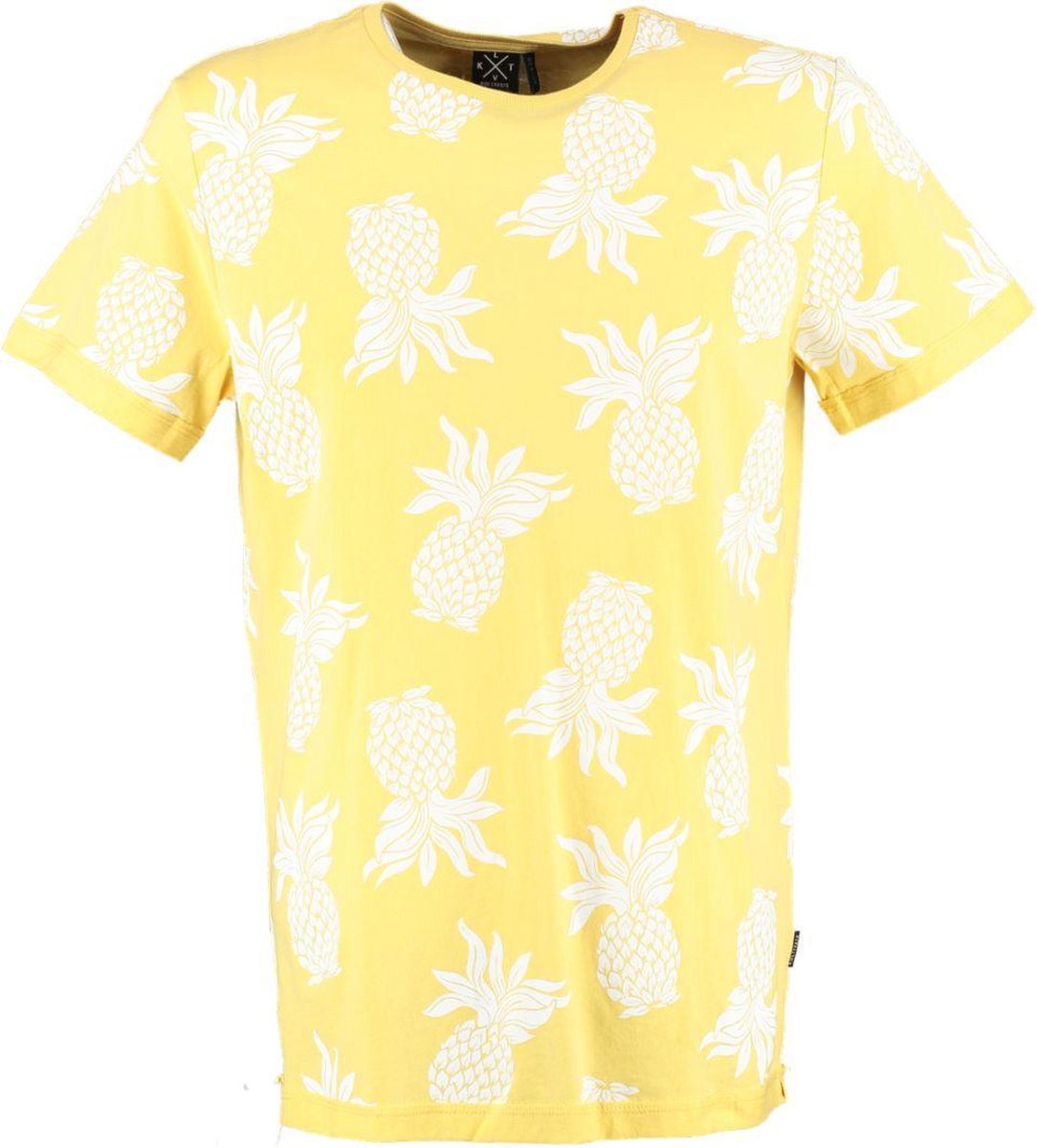 Kultivate geel t-shirt - Maat M
