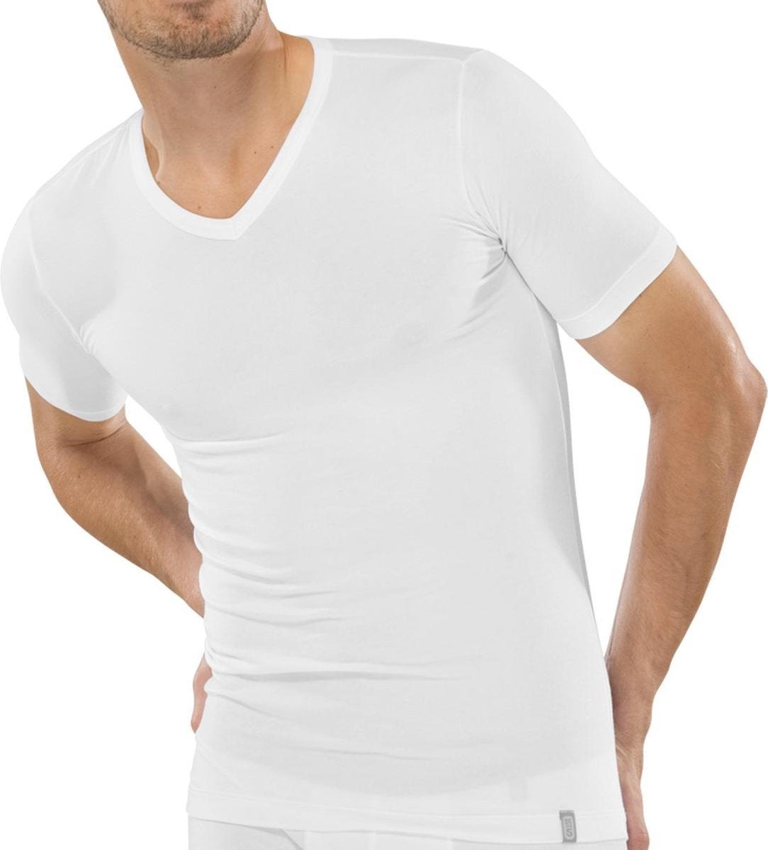 Schiesser 95/5 Heren Ondershirt - Wit - Maat XXL