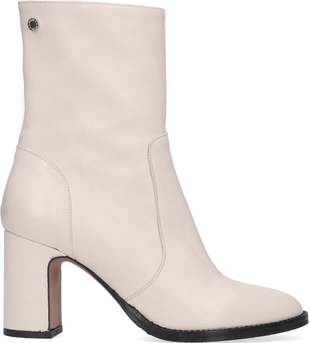 Notre-V An282 Enkellaarsjes - Enkelboots - Dames - Wit - Maat 36