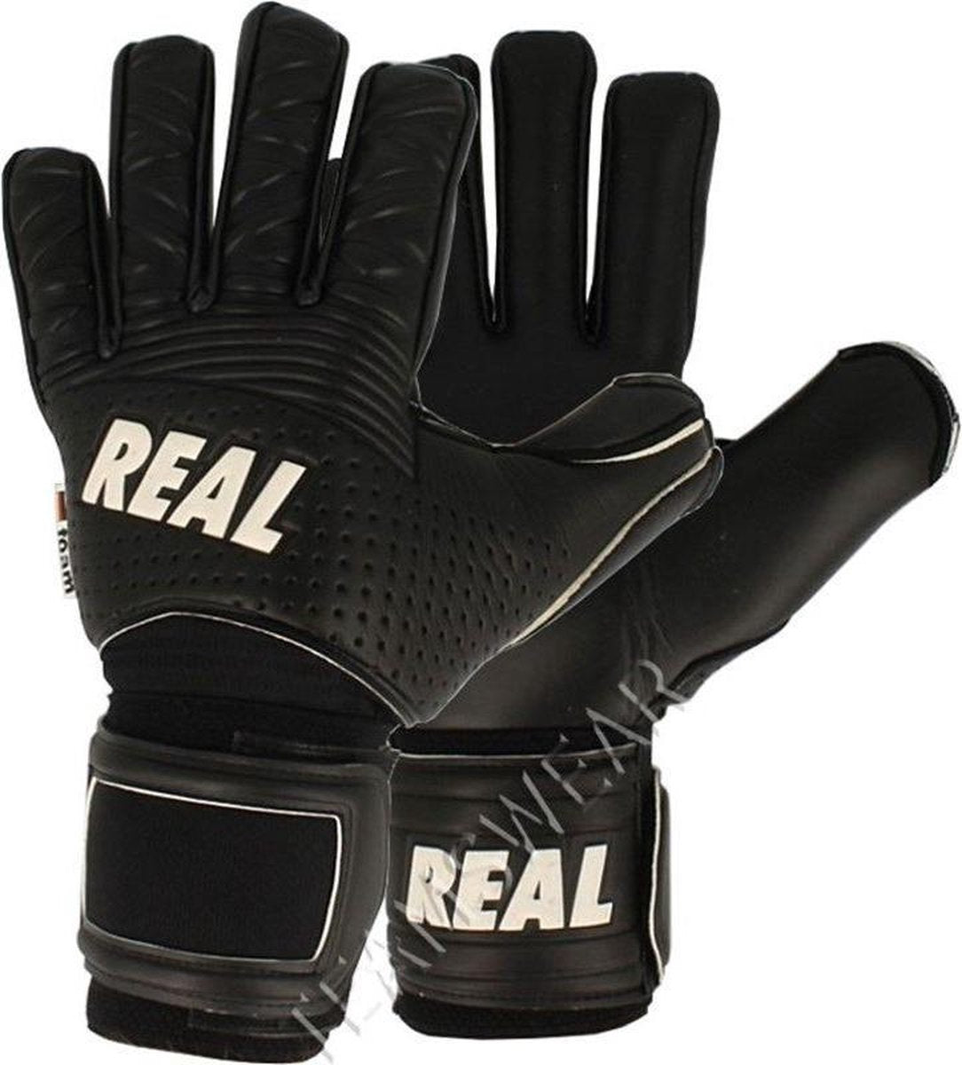 Real Panther Keepershandschoenen Heren - Zwart | Maat: 8