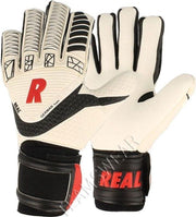 Real Power Keepershandschoenen Heren - Wit / Zwart / Rood | Maat: 8