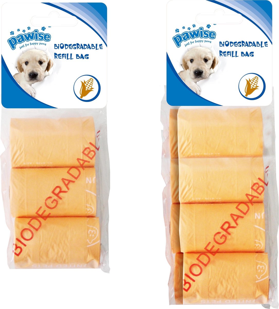 Poop Bags Biodegradable - refill - 3pack - 10pcs/roll