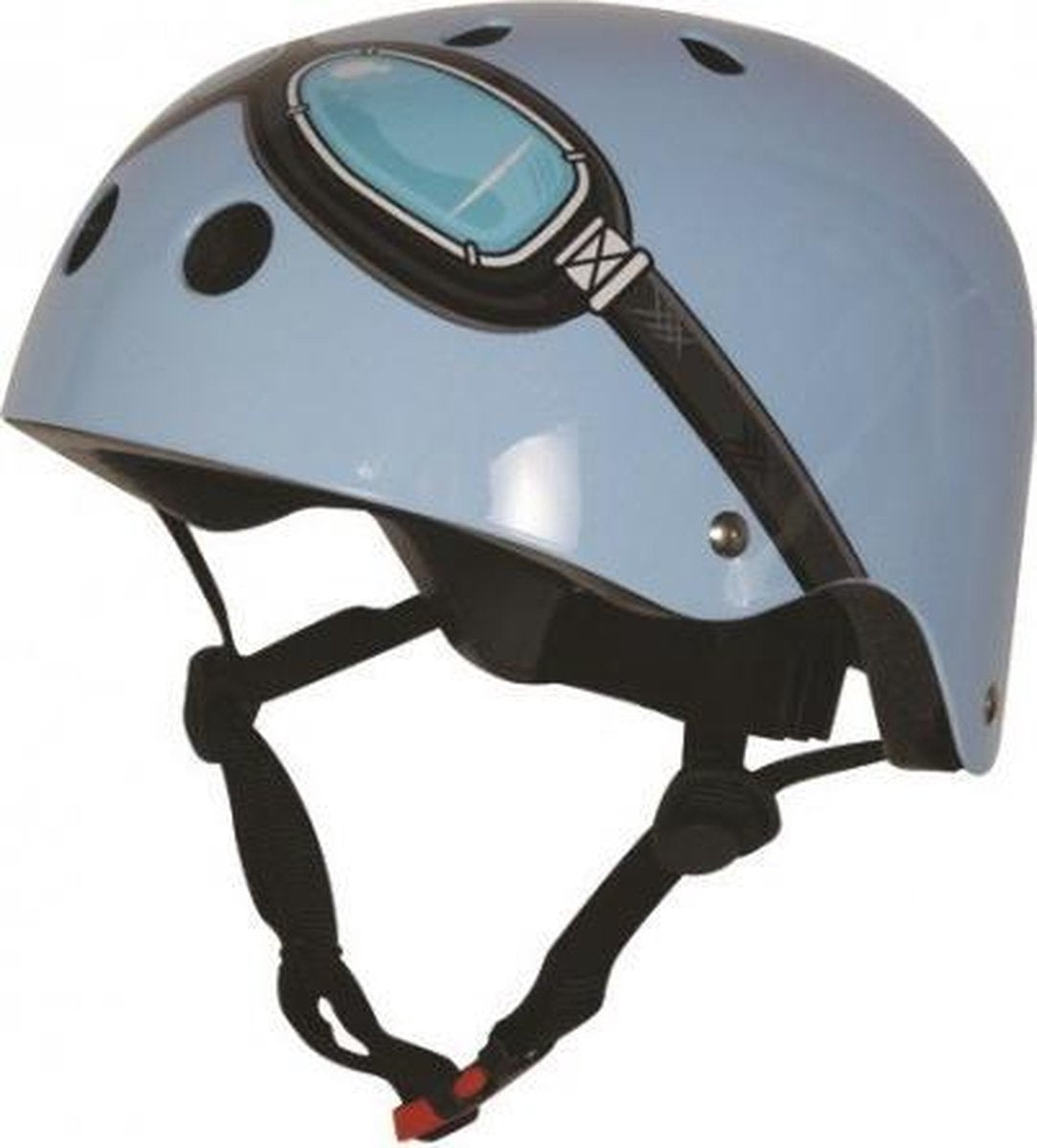 KIDDIMOTO helm Blue Goggle 