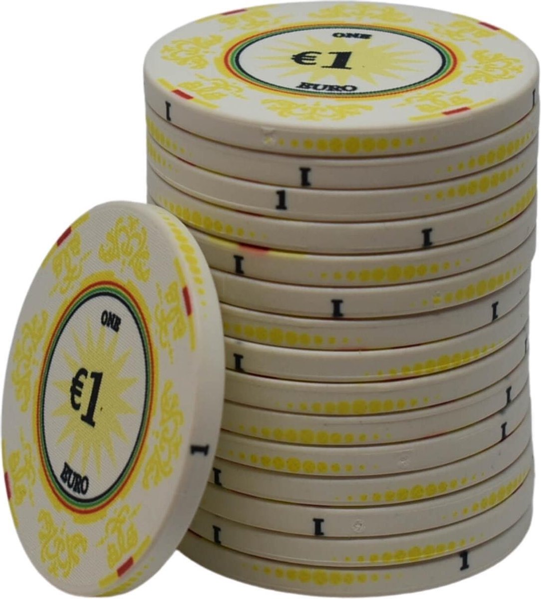 Macau deluxe keramische chips €1