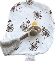 Speendoekje - knuffeldoekje - Dandelion Bruin