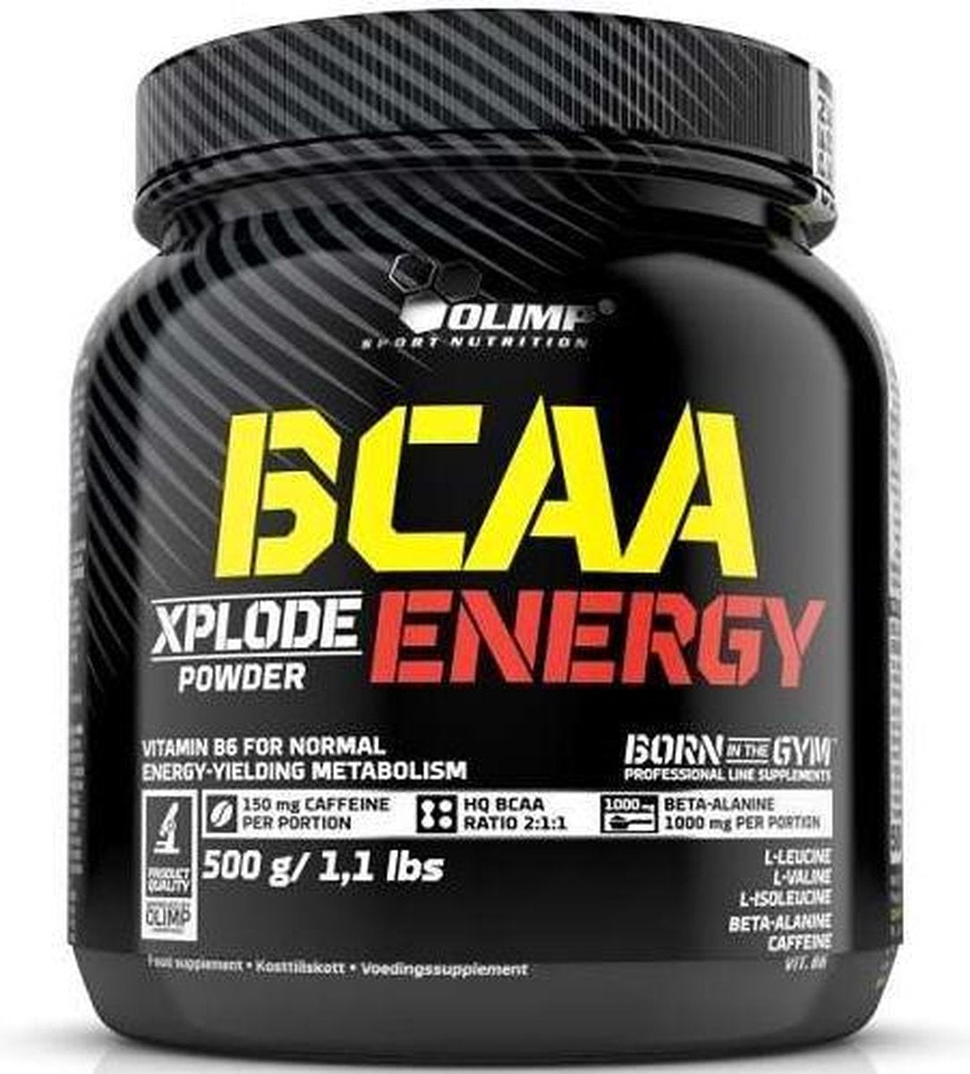 BCAA Xplode Powder Energy 500gr Fruit Punch