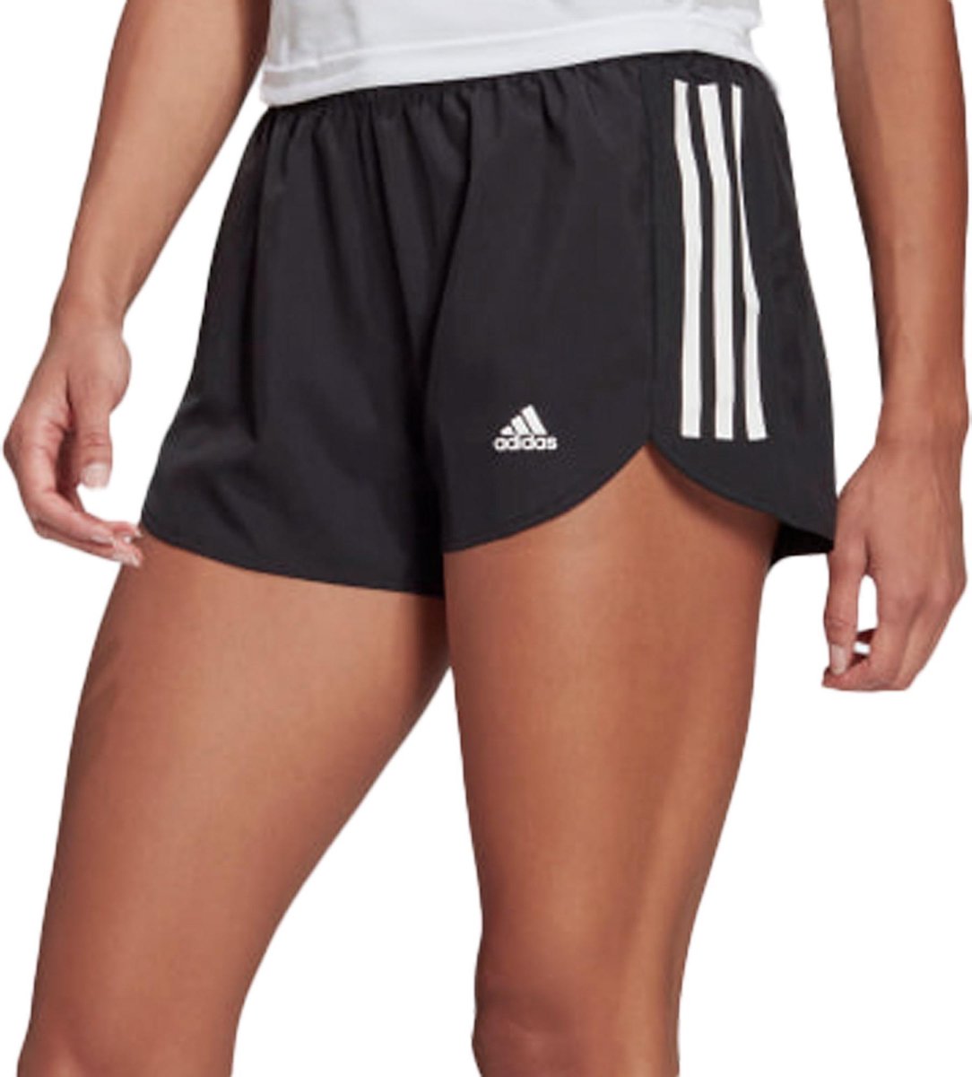 adidas Run It Sportbroek - Maat XS  - Vrouwen - zwart - wit