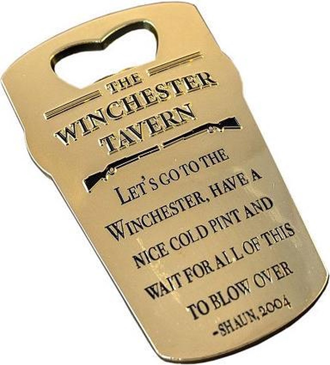 SHAUN OF THE DEAD - WINCHESTER TAVERN Flessen Opener