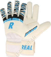 Real Star Keepershandschoenen Heren - Wit / Blauw / Zwart | Maat: 8