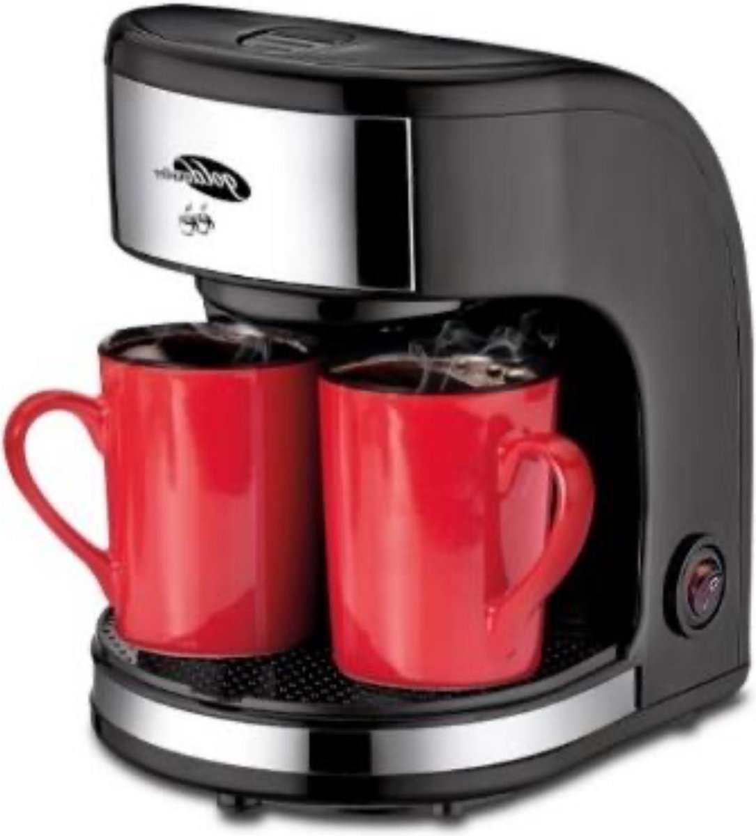 GoldMaster GM-7331 Filter-koffiezetapparaat (incl. 2  rode keramische kopjes)