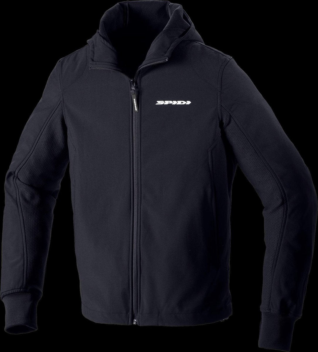 Spidi Armor Evo Black Motorcycle Hoodie L