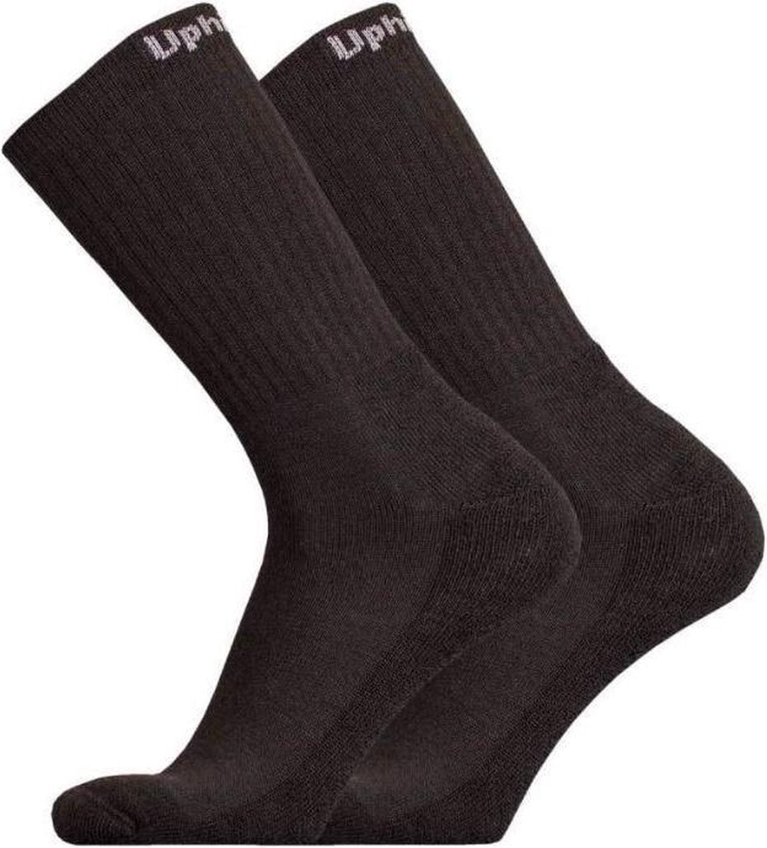 Uphillsport Wandelsok Klicks Merinowol/polyiamide Zwart Mt 43-46