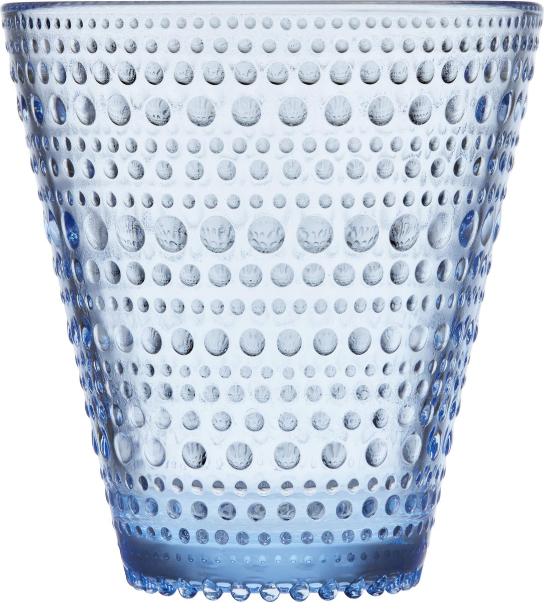 Iittala Kastehelmi Glas - 30 cl - Aqua - 2 stuks