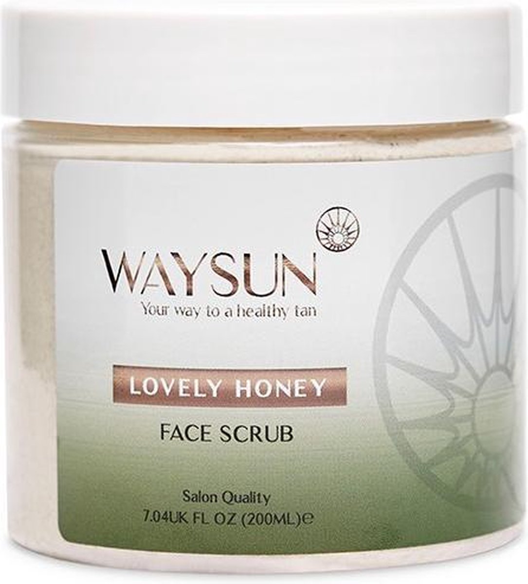 Waysun® - Reinigingsscrubs - Face Scrub - Lovely Honey Face Scrub - Gezichtsreinigingsmiddel - Face Wash - Gezichtsscrub - Scrub gezicht - Gezichtsreiniger - Scrub voor vrouwen - Scrubzout - Scrub gezicht - Scrubs - Exfolianten - Face wash dames