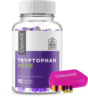 Aminozuren - Tryptophan Vegan 90 Capsules OstroVit -  + GRATIS Pill Box