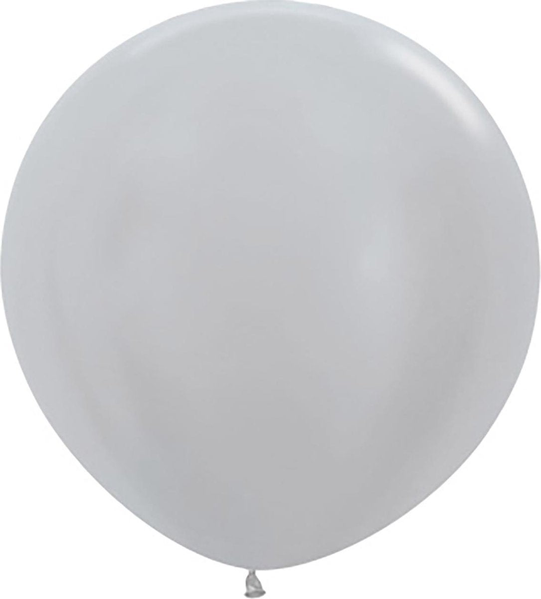 Sempertex ballonnen 61cm Pearl Silver 481 (10 stuks)