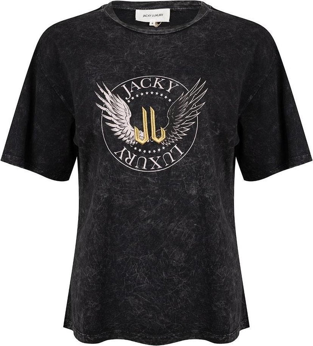 Jacky Luxury T-shirt met JL print