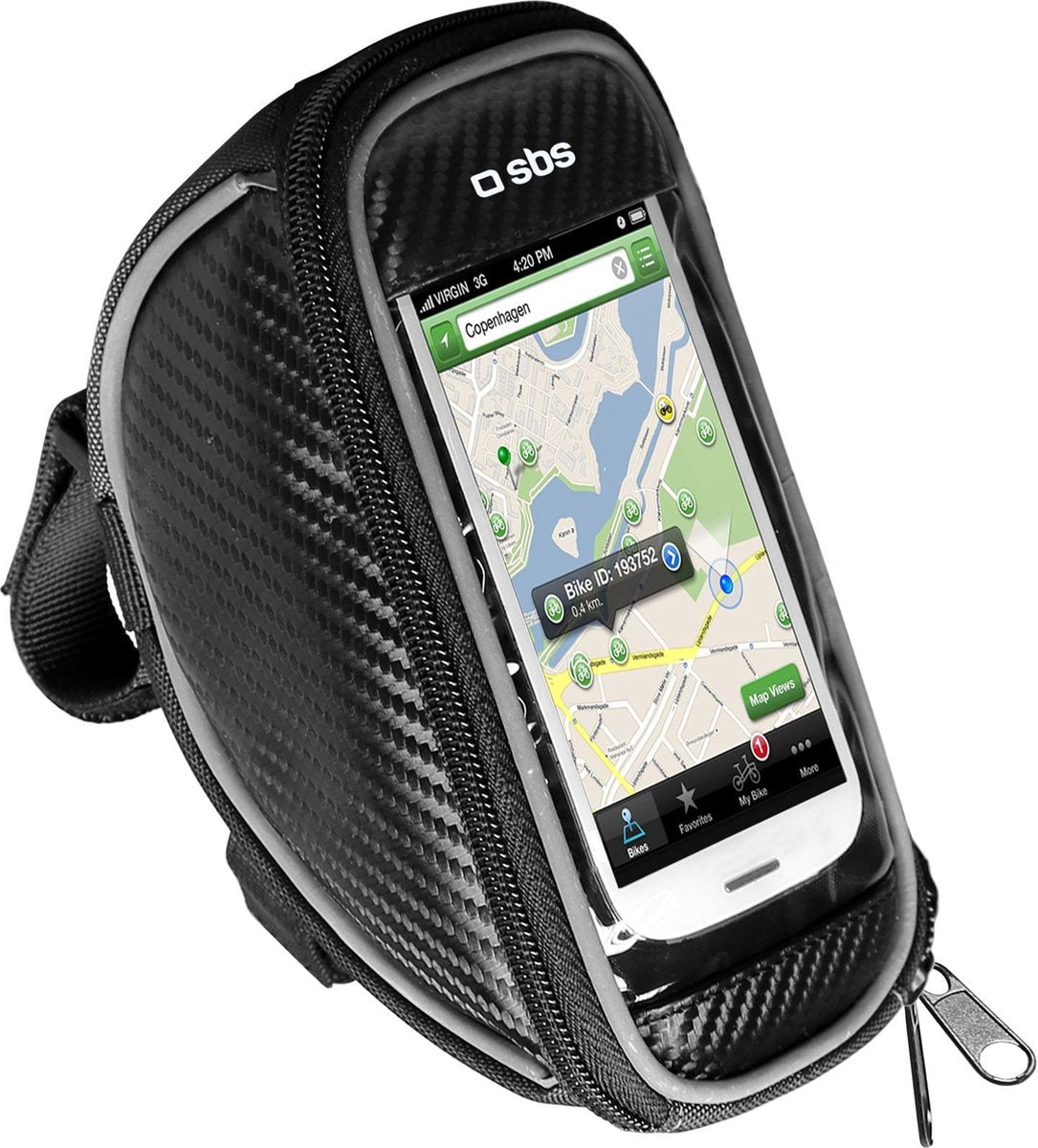 SBS universele fietshouder voor smartphones tot 5