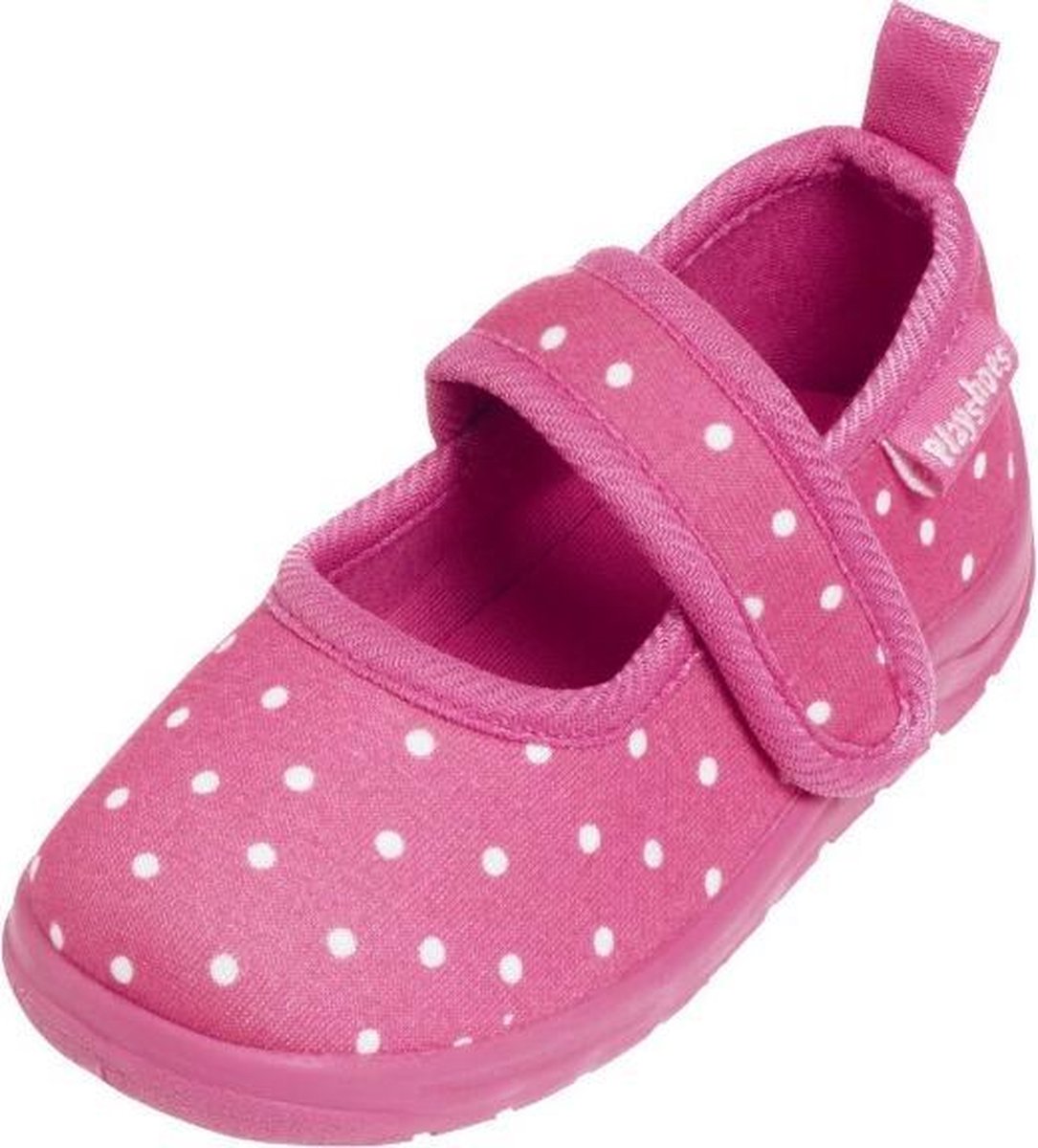 Playshoes Instappers Stippen Meisjes Roze Maat 26/27