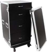 Roadinger flightcase met lades op wielen ODS-1