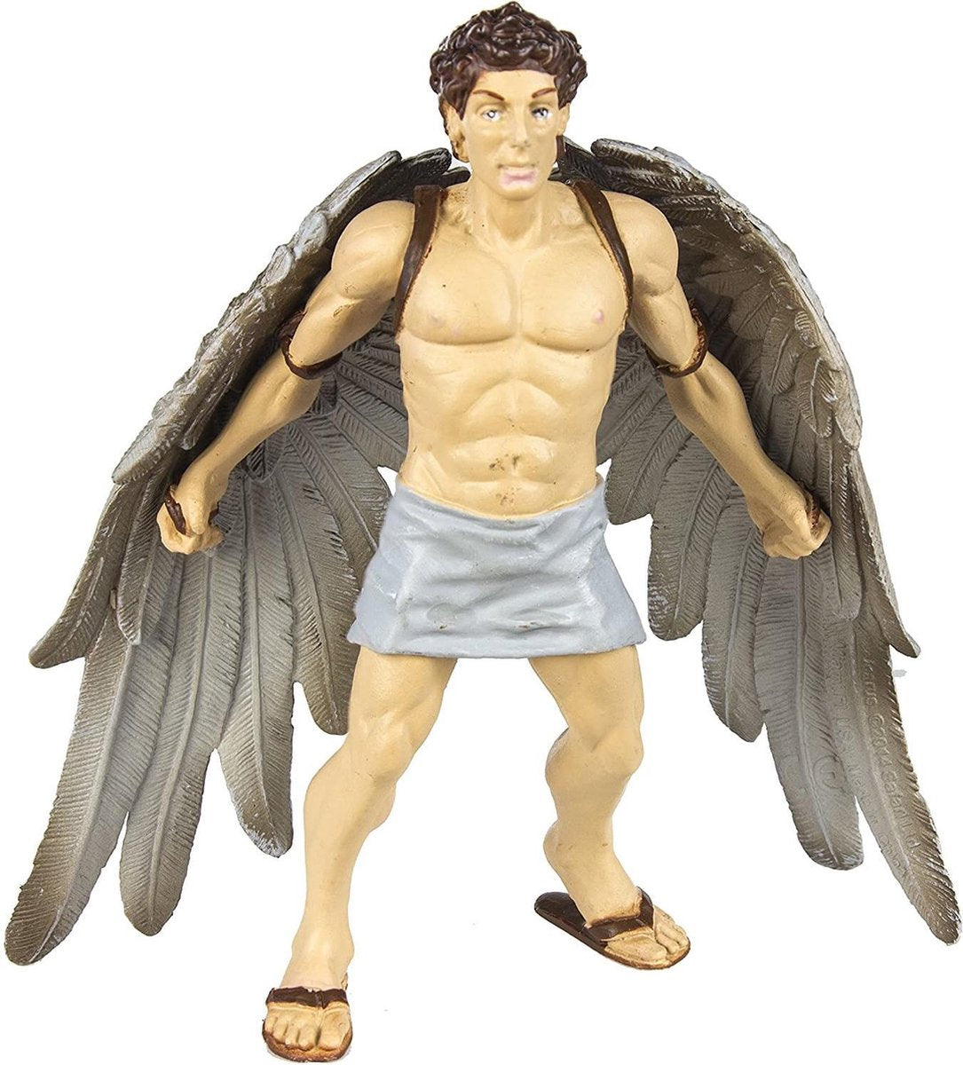 Safari Speelfiguur Icarus Jongens 10 Cm Beige/wit/bruin