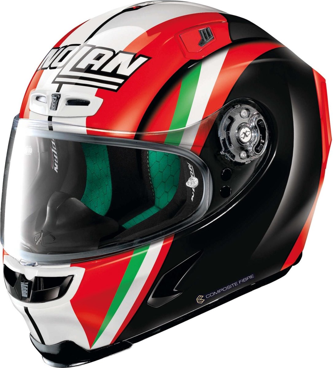 X-Lite X-803 Replica Stoner Together 30 Glans ZwartIntegraalhelm - Motorhelm - Maat S
