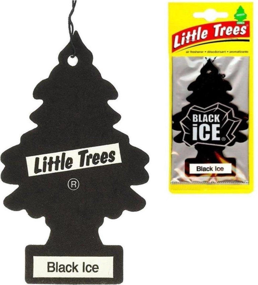 Auto Geurverfrisser - Luchtverfrisser - Auto Verfrisser - Geurboom - 10 stuks Black Ice