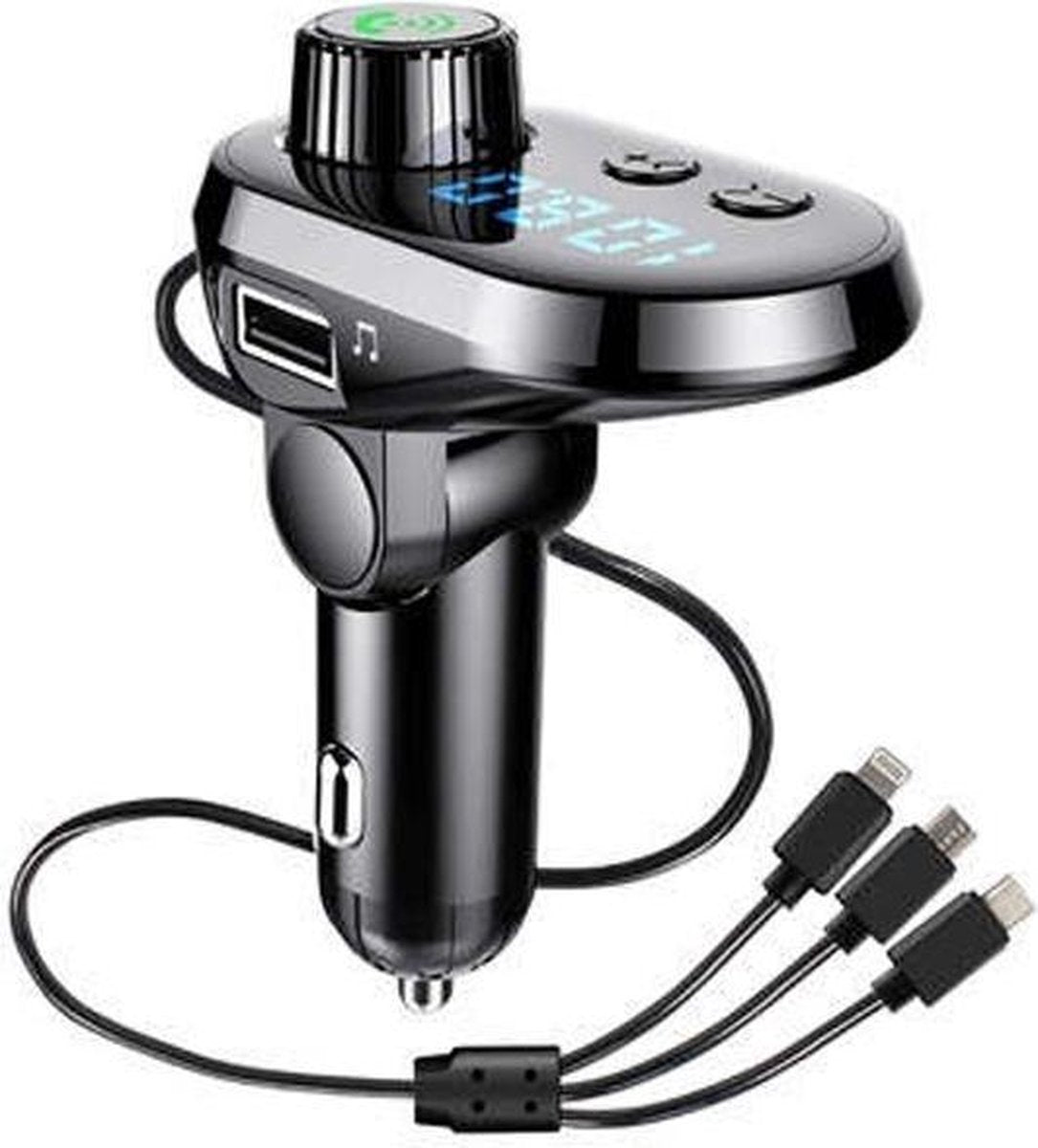 Handsfree auto carkit – handsfree bellen - MP3 speler - USB lader – Android