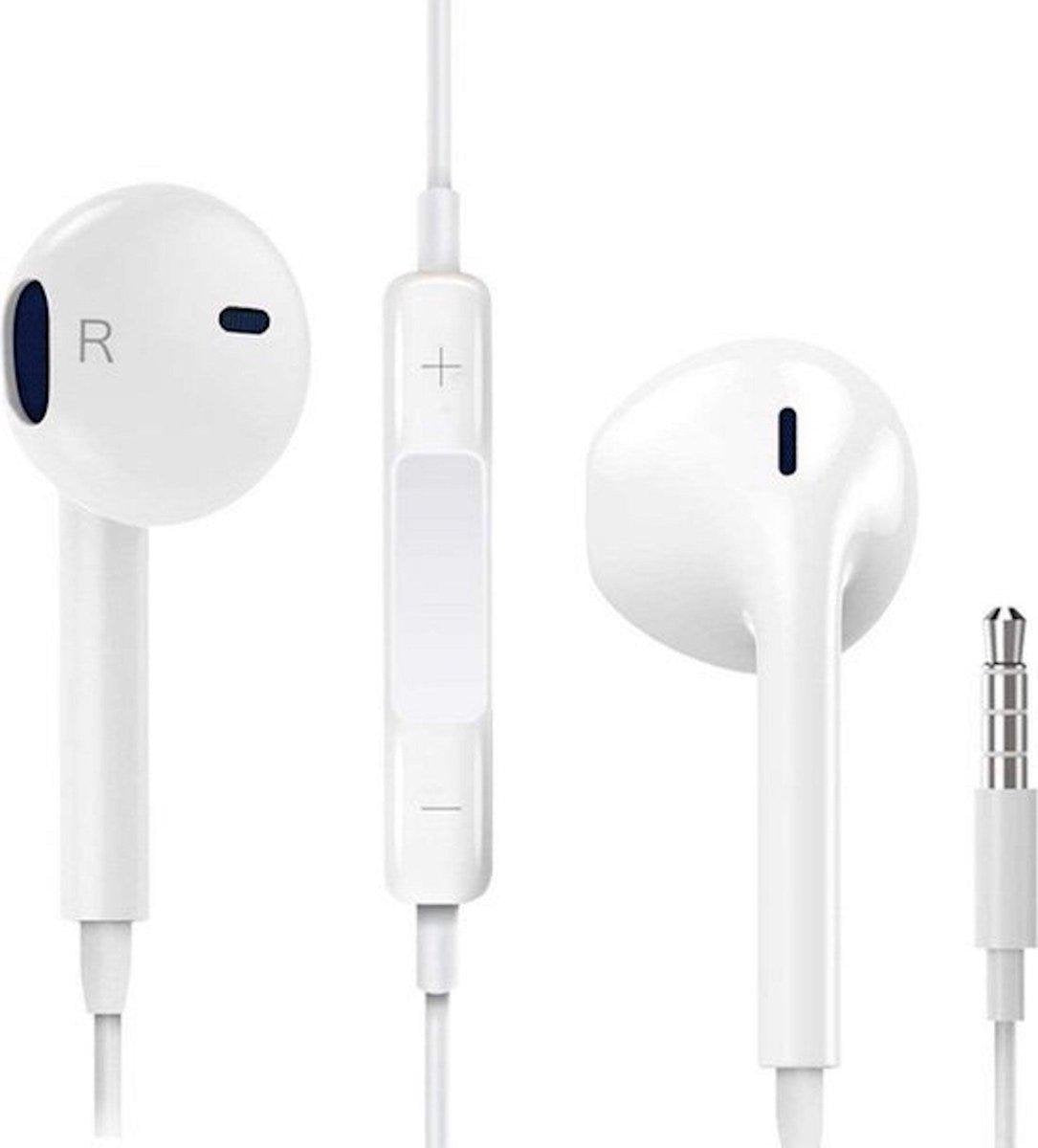 In Ear Oordopjes met 3.5 mm Jack met afstandsbediening en microfoon - Universeel gebruik - Cadeau - Gratis verzending