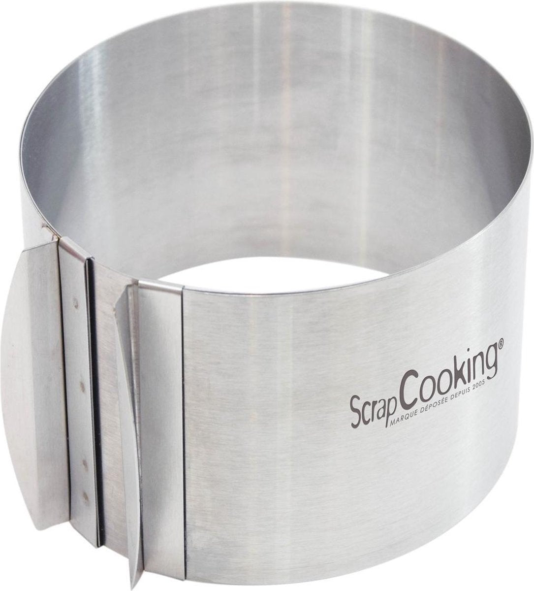 Scrapcooking - Verstelbare Bakring - Hoog - Ø15-23cm