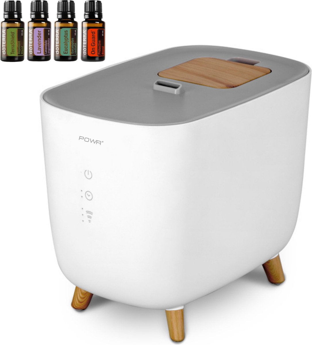 POWR 2.5 - luchtbevochtiger - Geen filter nodig - humidifier - aromadiffuser