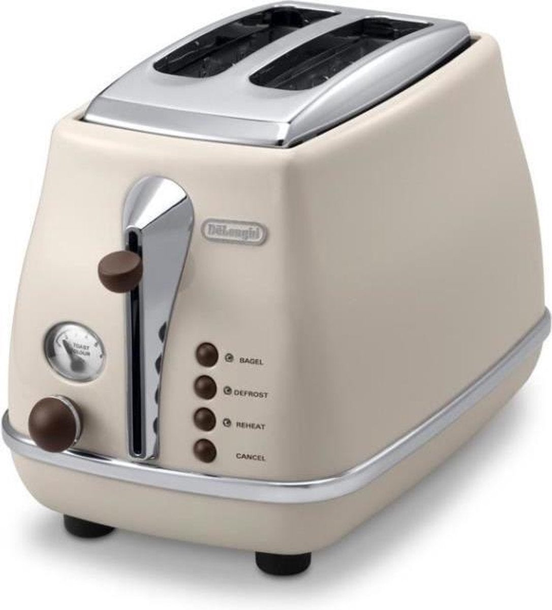 De'Longhi  Broodrooster Icona Vintage CTOV 2103.BG - Beige
