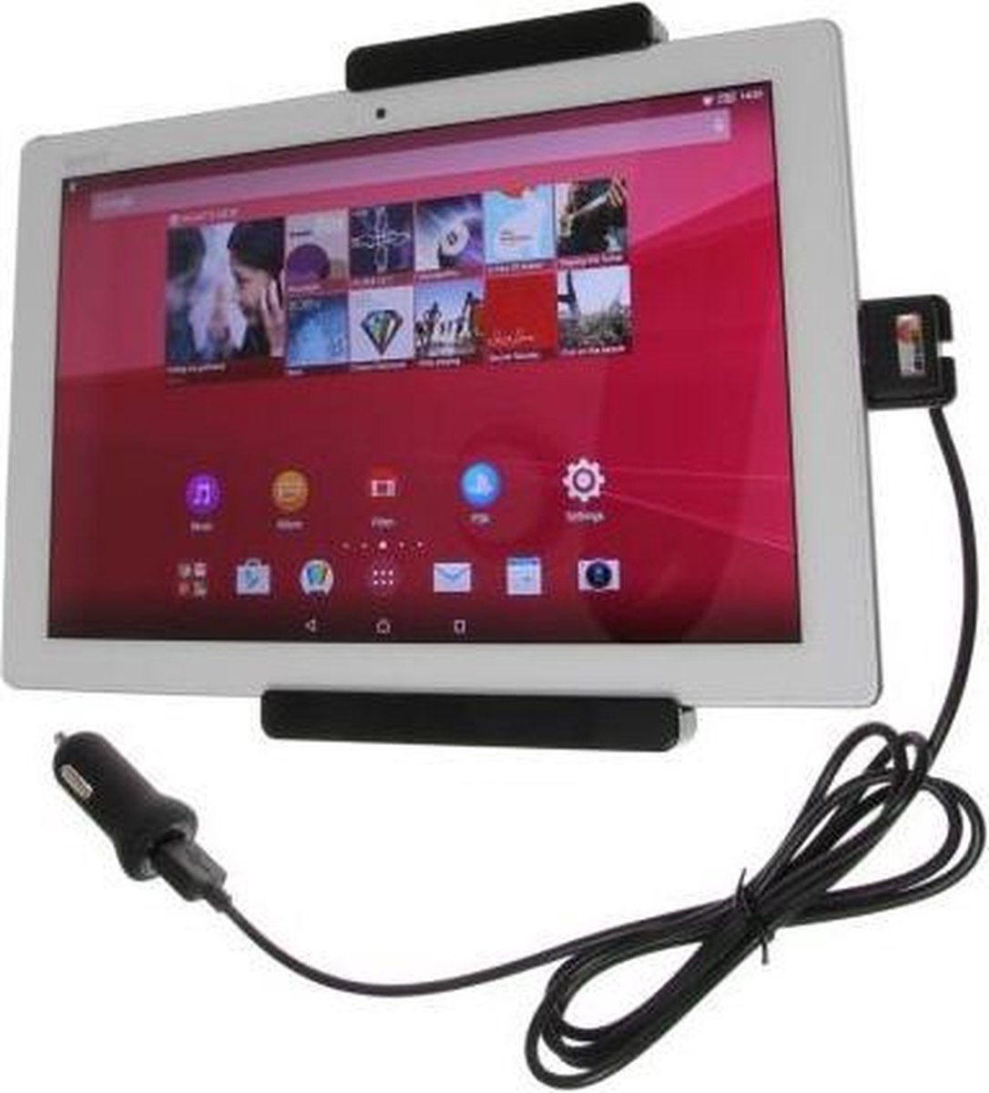 Brodit 521859 houder Tablet/UMPC Zwart Actieve houder