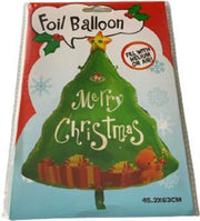 Folieballon - Kerstboom Merry Christmas - 45