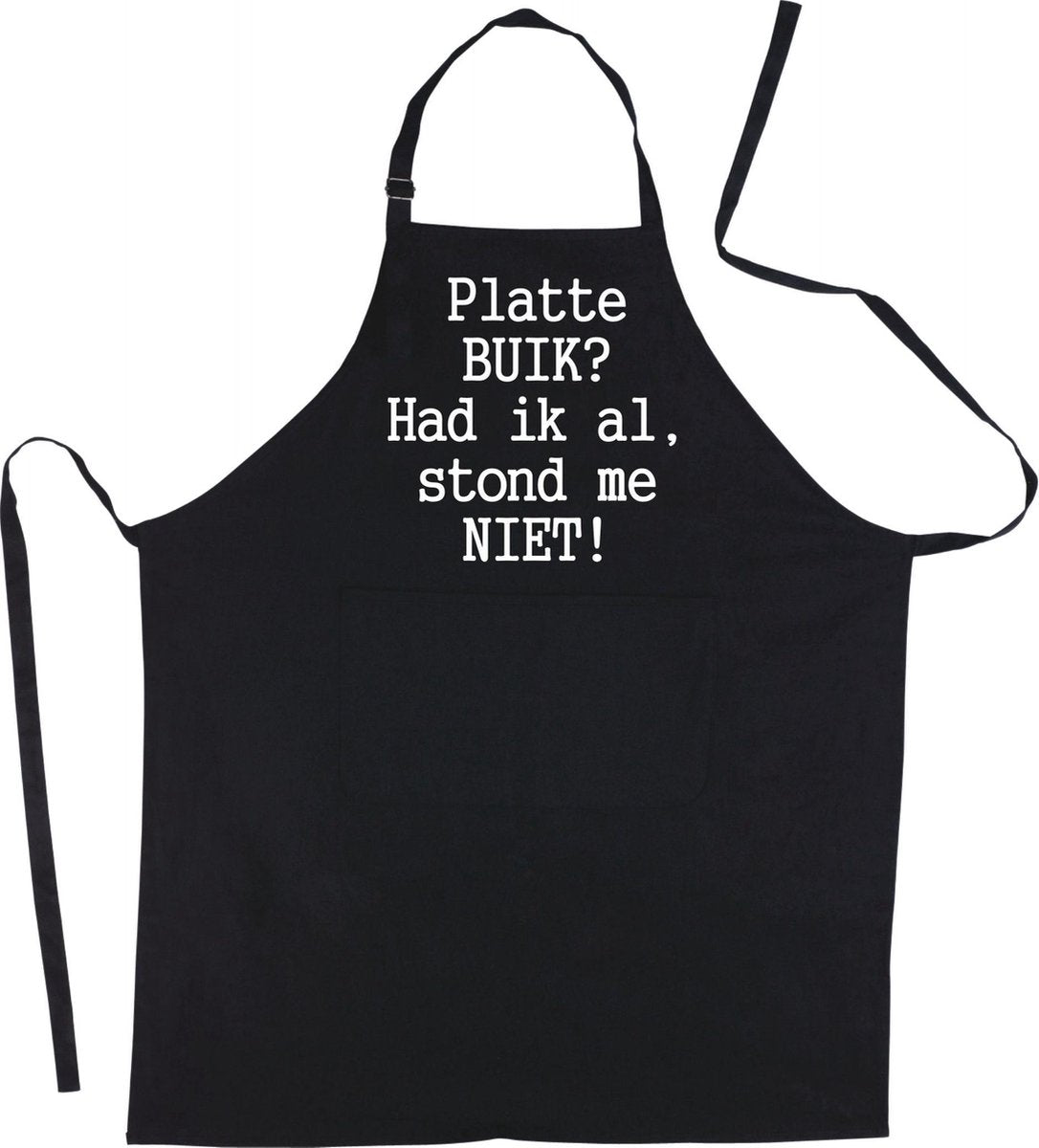 Mijncadeautje Schort - Platte buik