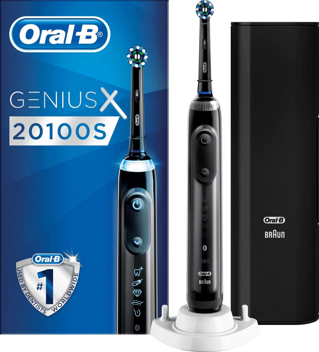 Oral-B Genius X 20100S - Zwart - Elektrische Tandenborstel