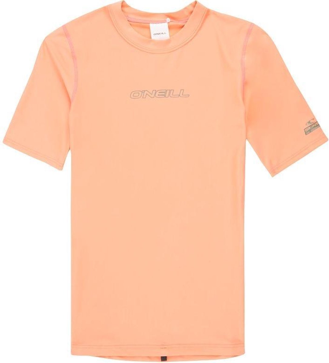 O'Neill - UV-shirt met korte mouwen voor dames - Essential - Zalmroze - maat XL