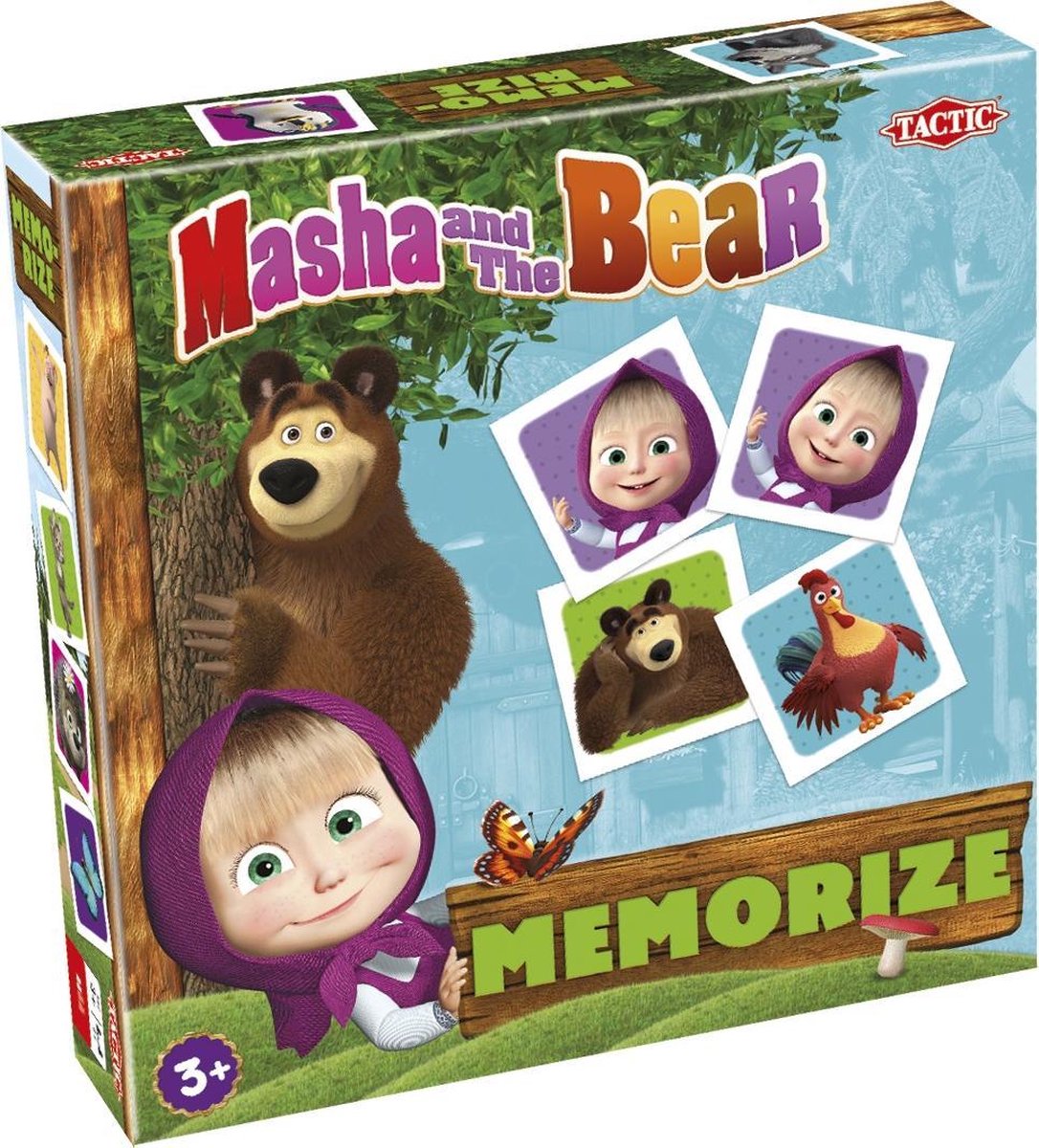 Masha and the Bear Memorize