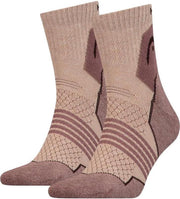 Head - Heren - 2-Pack Hiking Quarter Sokken - Beige - 35-38