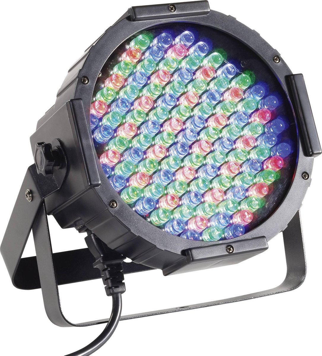 Renkforce DL-LED107S PAR LED-schijnwerper Aantal LEDs: 108 x Zwart