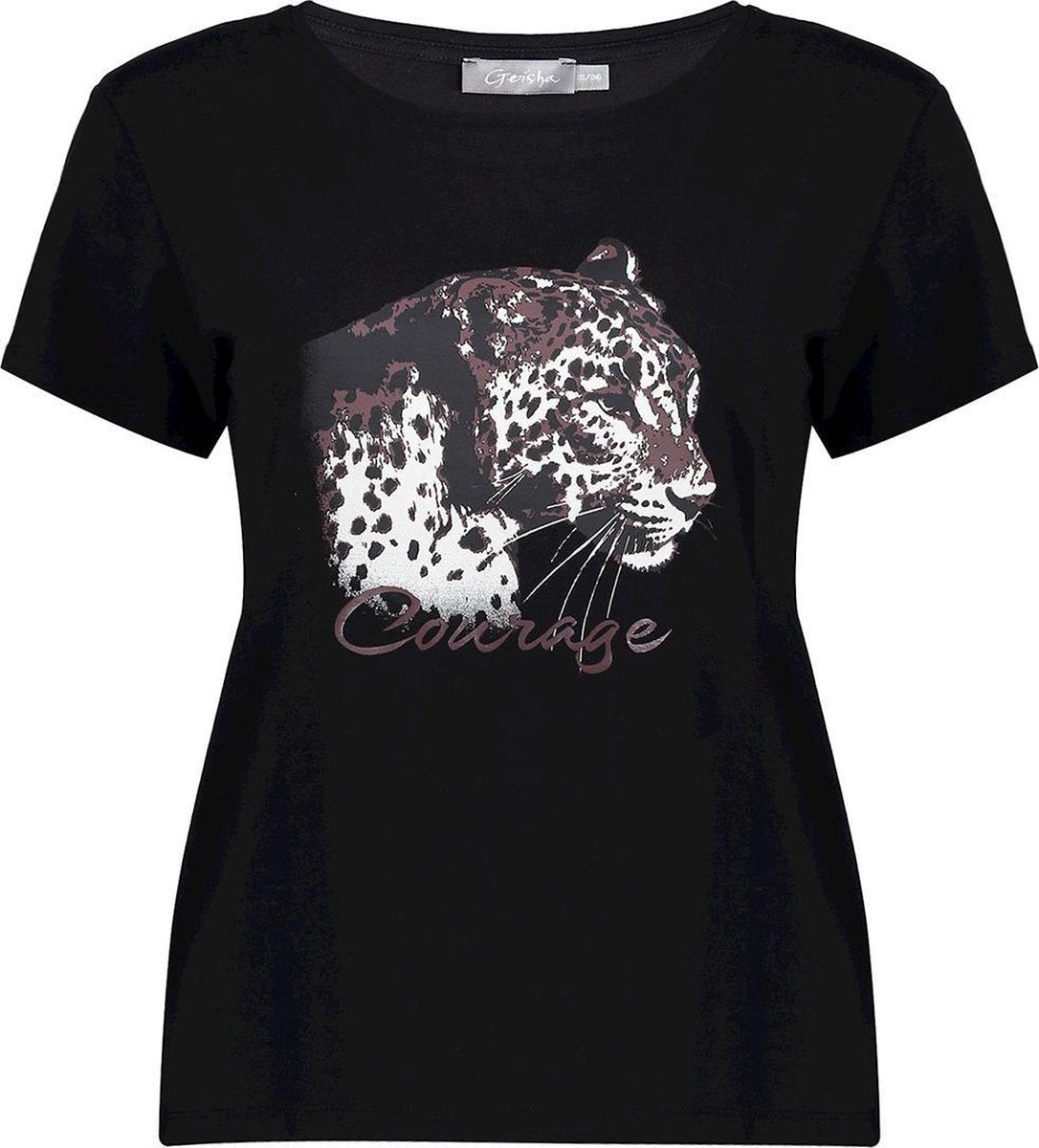 T Shirt Tiger 12612 25 Black