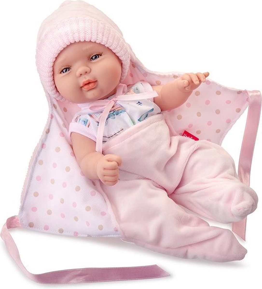 Berjuan Babypop Smile Slaapzak 30 Cm Roze