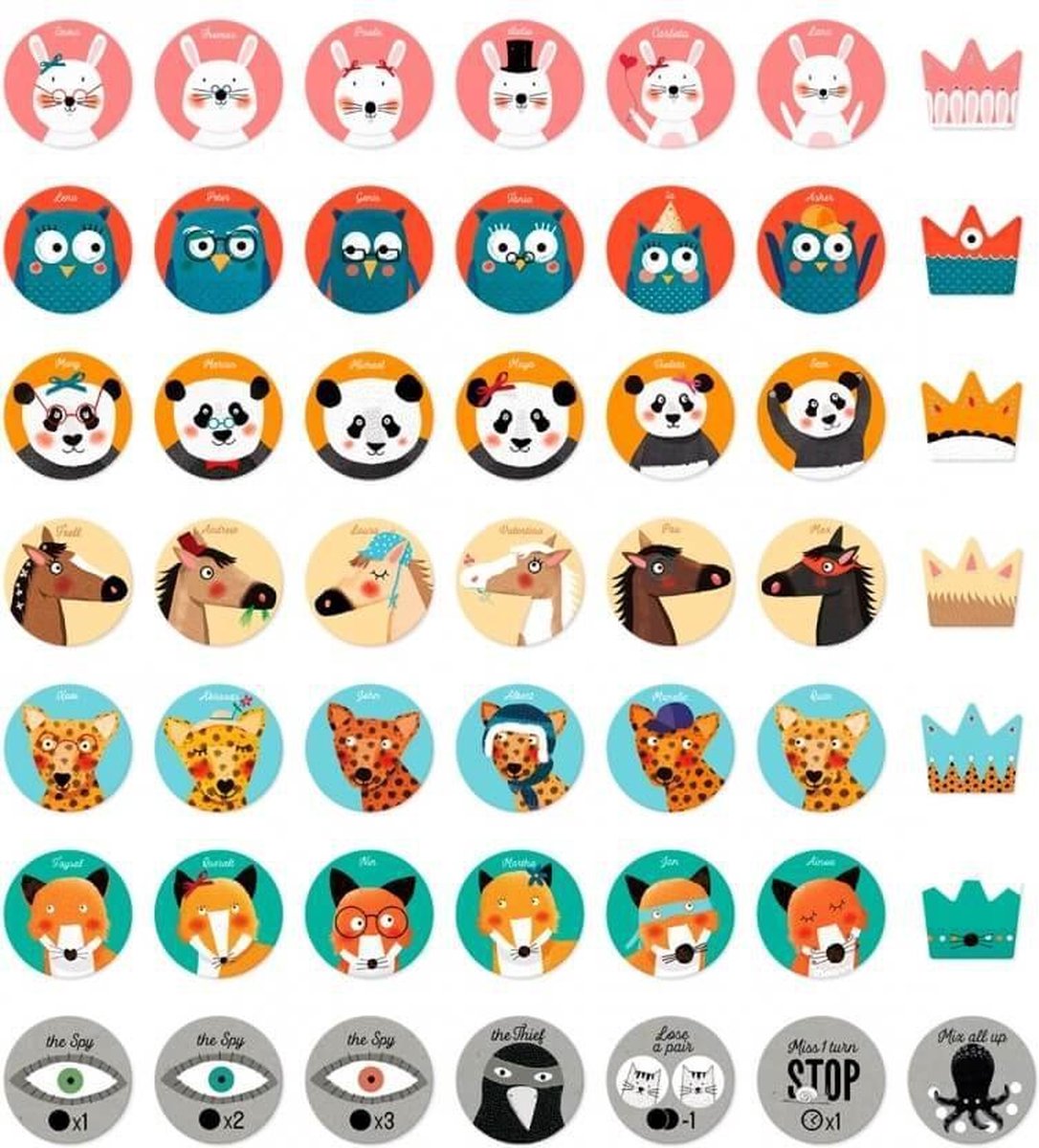 King of panda memory (3+) - Londji