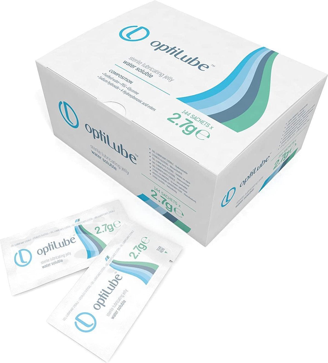 Optilube cathetergel glijmiddel waterbasis 2